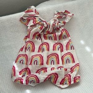 Rainbow romper